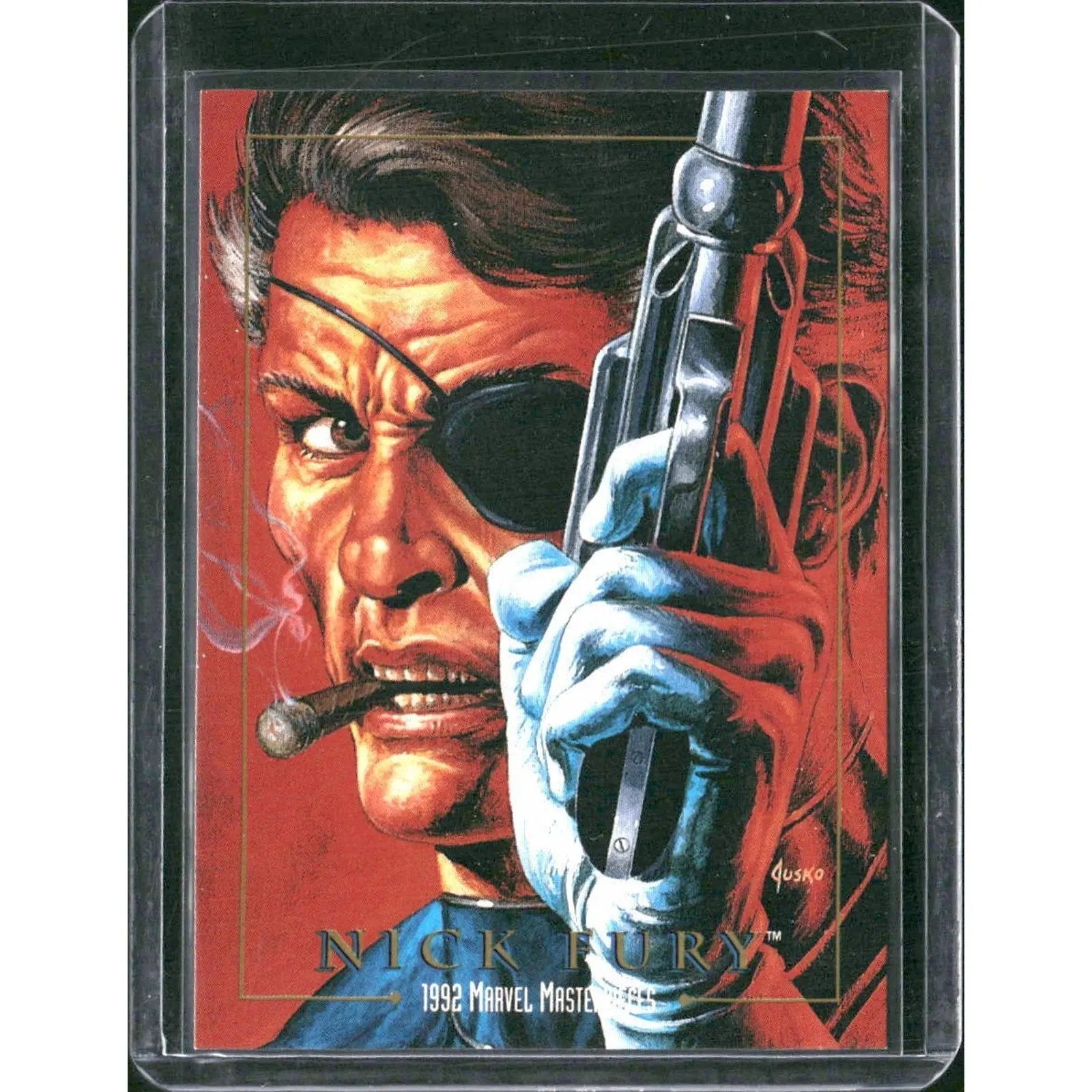 1992 SkyBox Marvel Masterpieces #64 Nick Fury - MOD Shop LLC