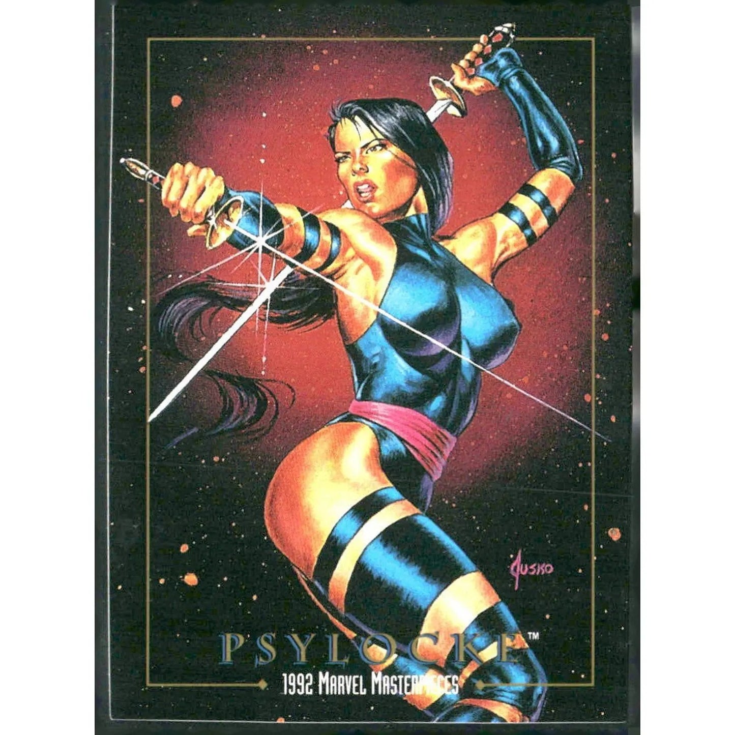 1992 SkyBox Marvel Masterpieces #65 Psylocke - MOD Shop LLC