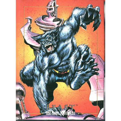 1992 SkyBox Marvel Masterpieces #7 Beast - MOD Shop LLC