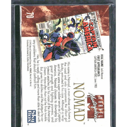 1992 SkyBox Marvel Masterpieces #70 Nomad - MOD Shop LLC