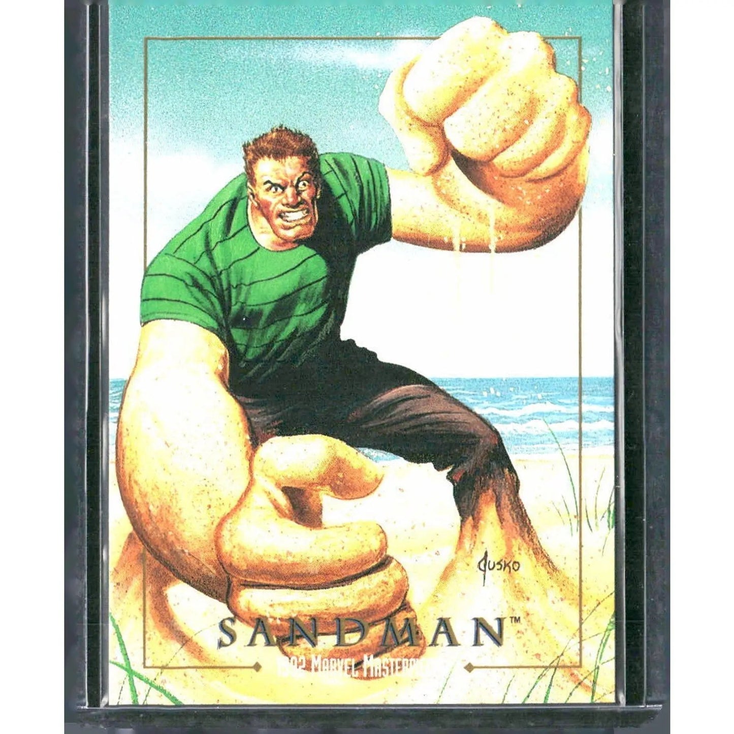 1992 SkyBox Marvel Masterpieces #77 Sandman - MOD Shop LLC