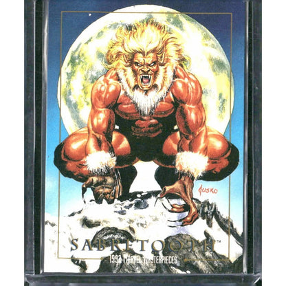 1992 SkyBox Marvel Masterpieces #78 Sabretooth - MOD Shop LLC