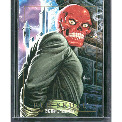 1992 SkyBox Marvel Masterpieces #80 Red Skull - MOD Shop LLC