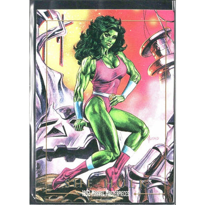 1992 SkyBox Marvel Masterpieces #82 She - Hulk - MOD Shop LLC