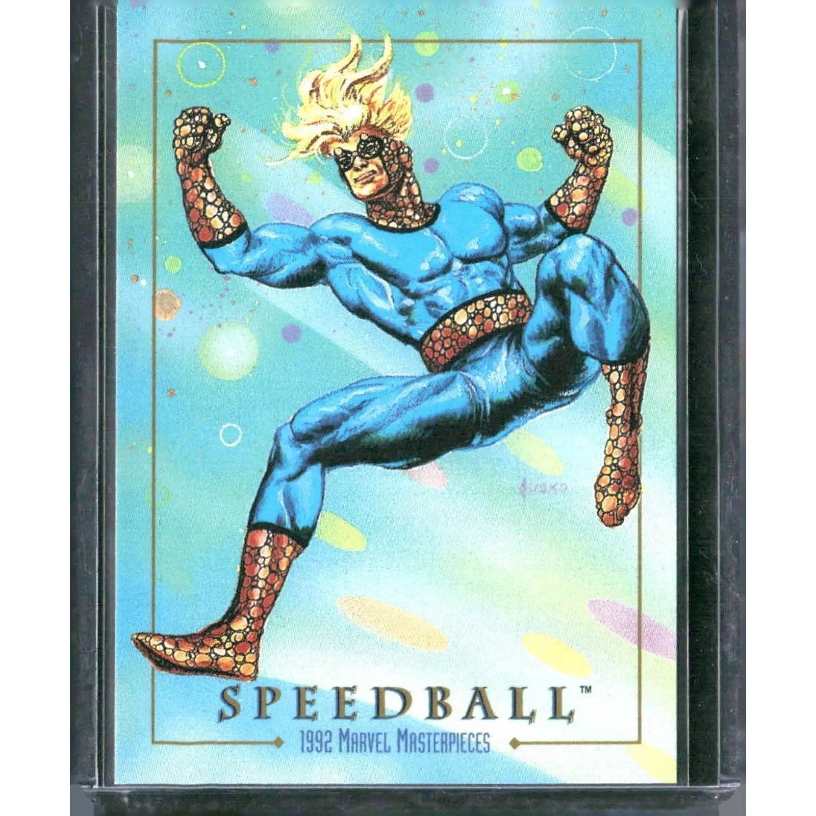 1992 SkyBox Marvel Masterpieces #88 Speedball - MOD Shop LLC