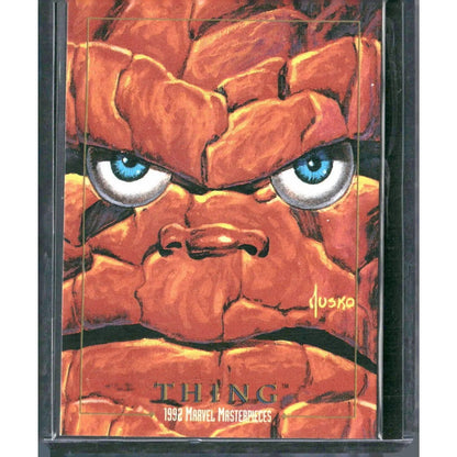 1992 SkyBox Marvel Masterpieces #91 Thing - MOD Shop LLC