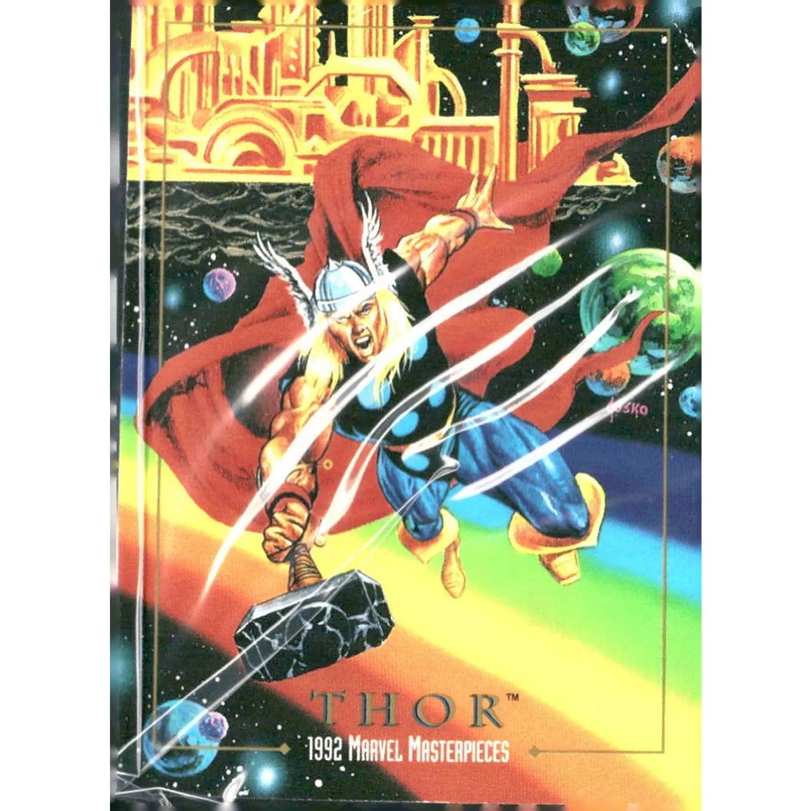 1992 SkyBox Marvel Masterpieces #92 Thor - MOD Shop LLC
