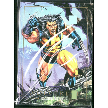 1992 SkyBox Marvel Masterpieces #94 Wolverine - MOD Shop LLC