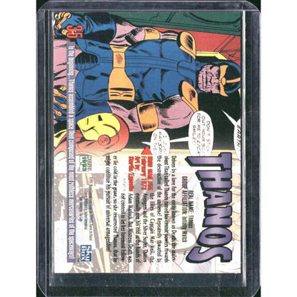 1993 SkyBox Marvel Masterpieces #35 Thanos - MOD Shop LLC