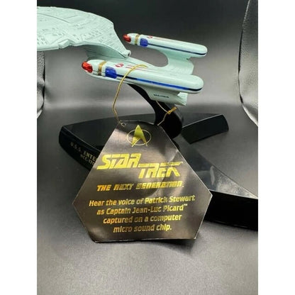 1993 Star Trek Next Generation Light and Sound Toy Hear Patrick Stewart's Voice - MOD Shop LLC