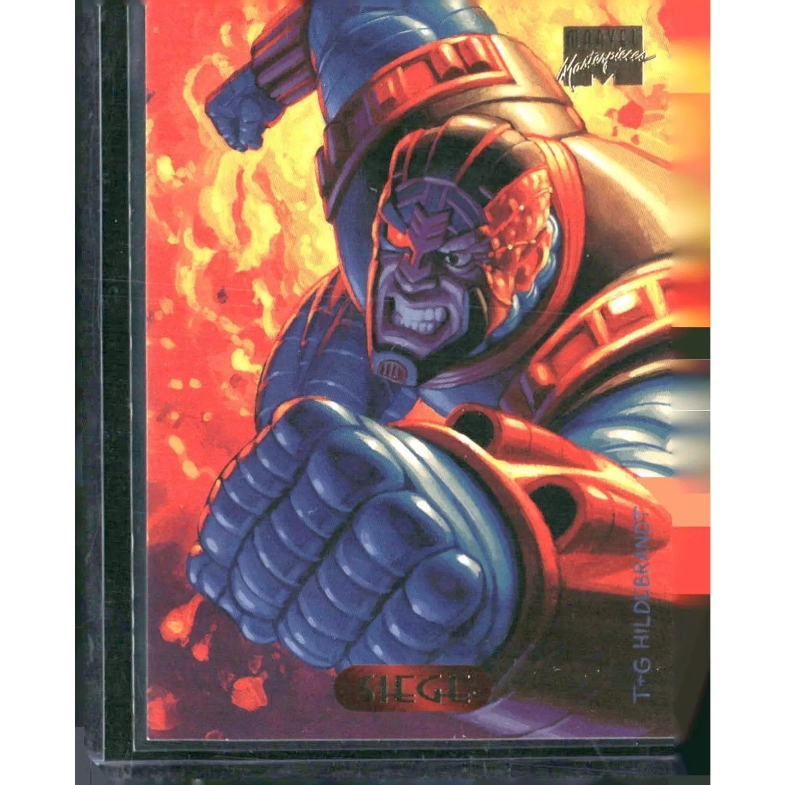 1994 Fleer Marvel Masterpieces Hildebrandt Brothers #109 Siege - MOD Shop LLC