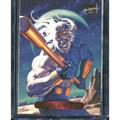 1994 Fleer Marvel Masterpieces Hildebrandt Brothers #11 Blackwulf - MOD Shop LLC