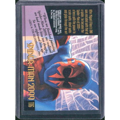 1994 Fleer Marvel Masterpieces Hildebrandt Brothers #116 Spider - Man 2099 - MOD Shop LLC