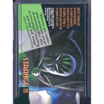 1994 Fleer Marvel Masterpieces Hildebrandt Brothers #119 Strange - MOD Shop LLC