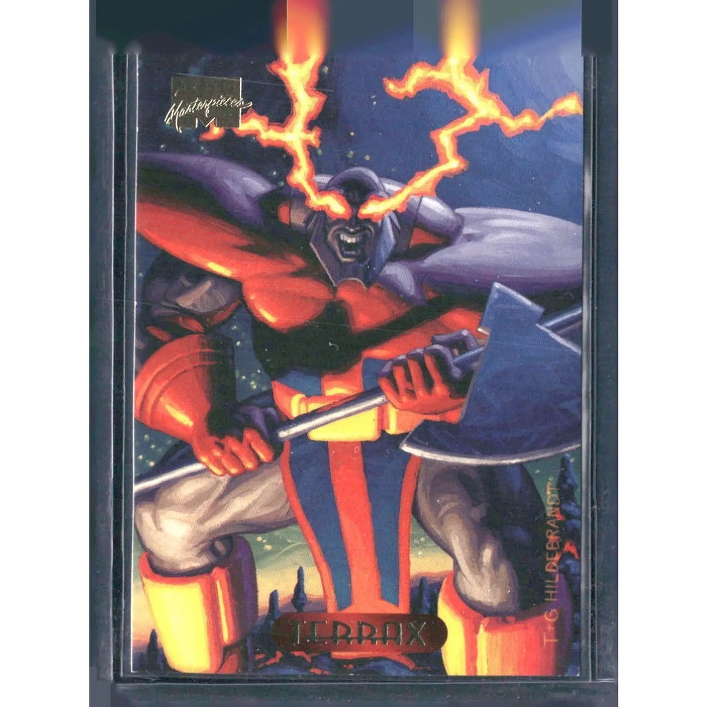 1994 Fleer Marvel Masterpieces Hildebrandt Brothers #121 Terrax - MOD Shop LLC