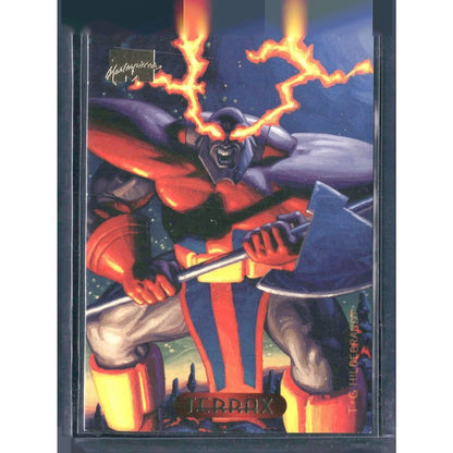 1994 Fleer Marvel Masterpieces Hildebrandt Brothers #121 Terrax - MOD Shop LLC
