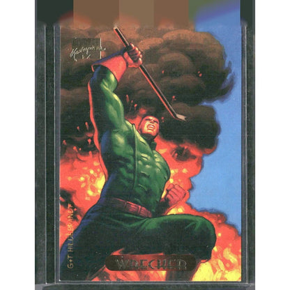 1994 Fleer Marvel Masterpieces Hildebrandt Brothers #138 Wrecker - MOD Shop LLC