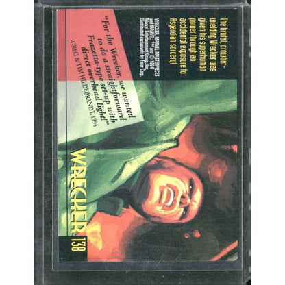 1994 Fleer Marvel Masterpieces Hildebrandt Brothers #138 Wrecker - MOD Shop LLC