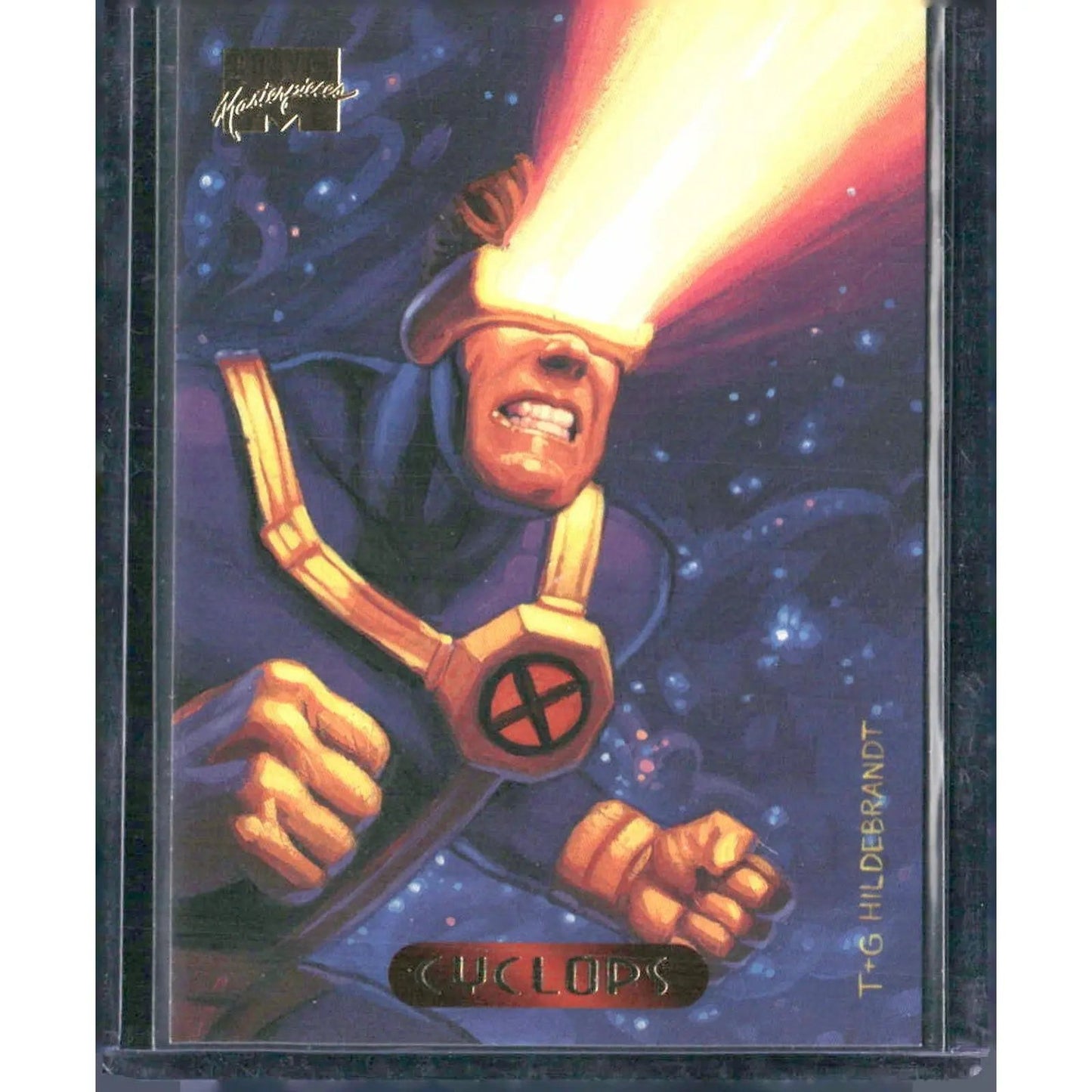 1994 Fleer Marvel Masterpieces Hildebrandt Brothers #25 Cyclops - MOD Shop LLC