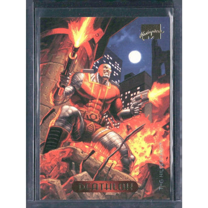 1994 Fleer Marvel Masterpieces Hildebrandt Brothers #29 Deathlok - MOD Shop LLC