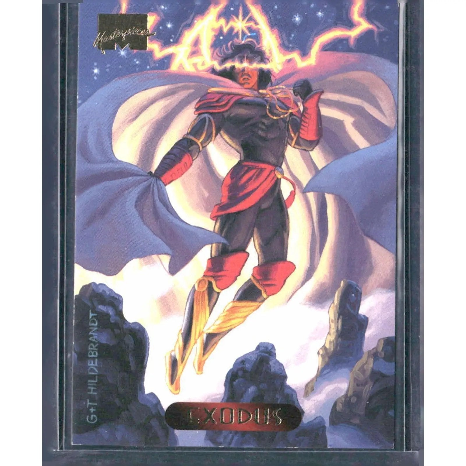 1994 Fleer Marvel Masterpieces Hildebrandt Brothers #36 Exodus - MOD Shop LLC