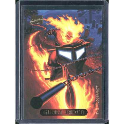 1994 Fleer Marvel Masterpieces Hildebrandt Brothers #42 Ghost Rider - MOD Shop LLC