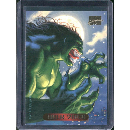 1994 Fleer Marvel Masterpieces Hildebrandt Brothers #51 Hulk 2099 - MOD Shop LLC