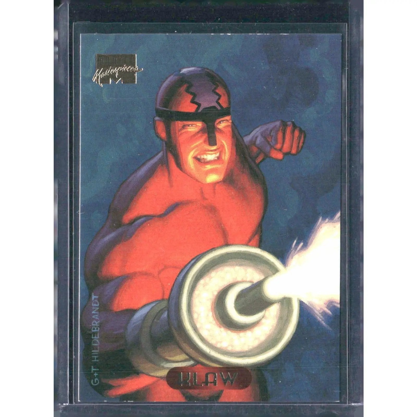 1994 Fleer Marvel Masterpieces Hildebrandt Brothers #63 Klaw - MOD Shop LLC