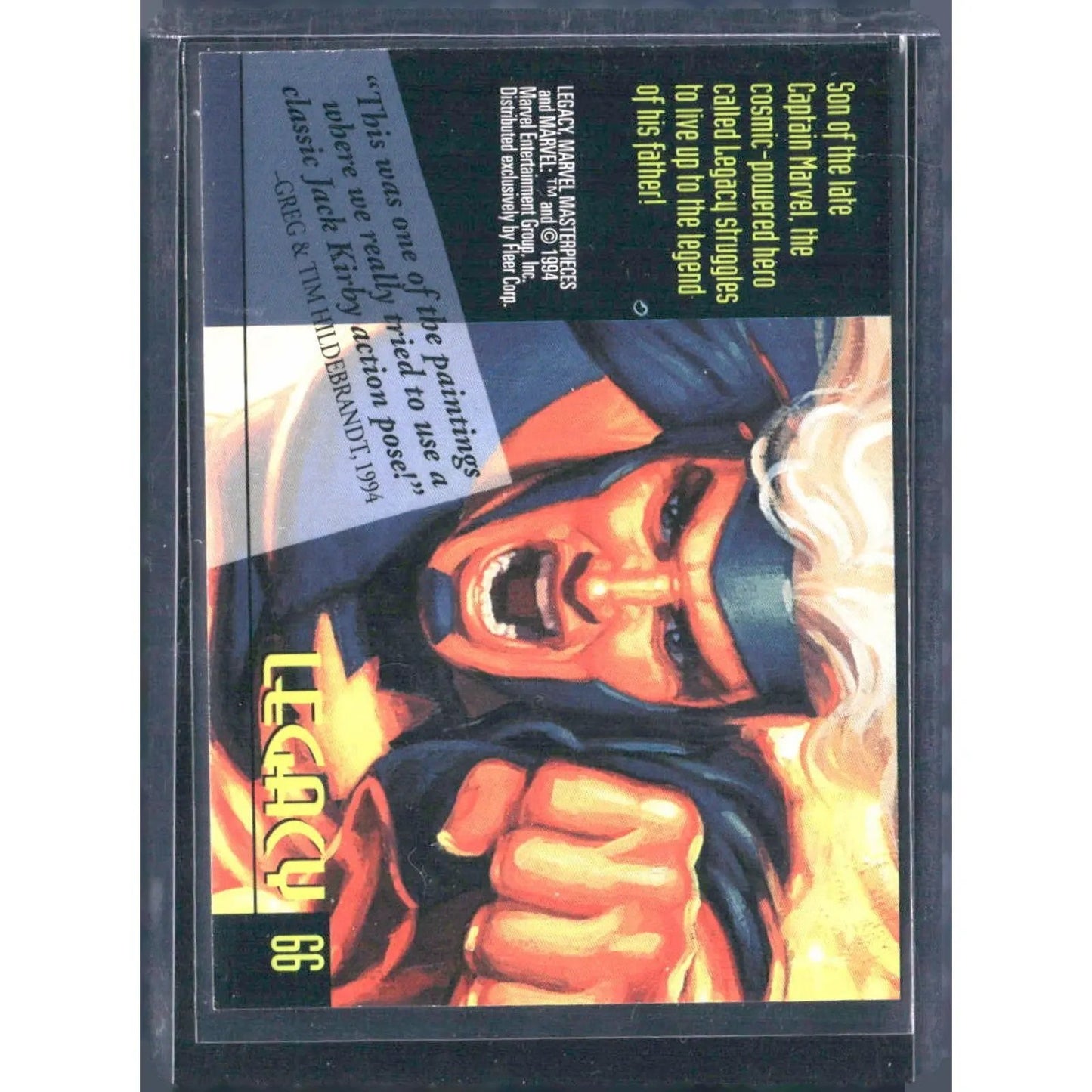 1994 Fleer Marvel Masterpieces Hildebrandt Brothers #66 Legacy - MOD Shop LLC