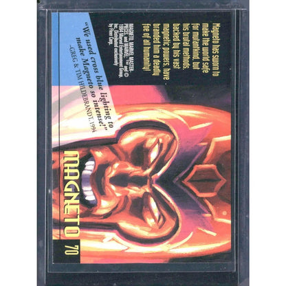 1994 Fleer Marvel Masterpieces Hildebrandt Brothers #70 Magneto - MOD Shop LLC