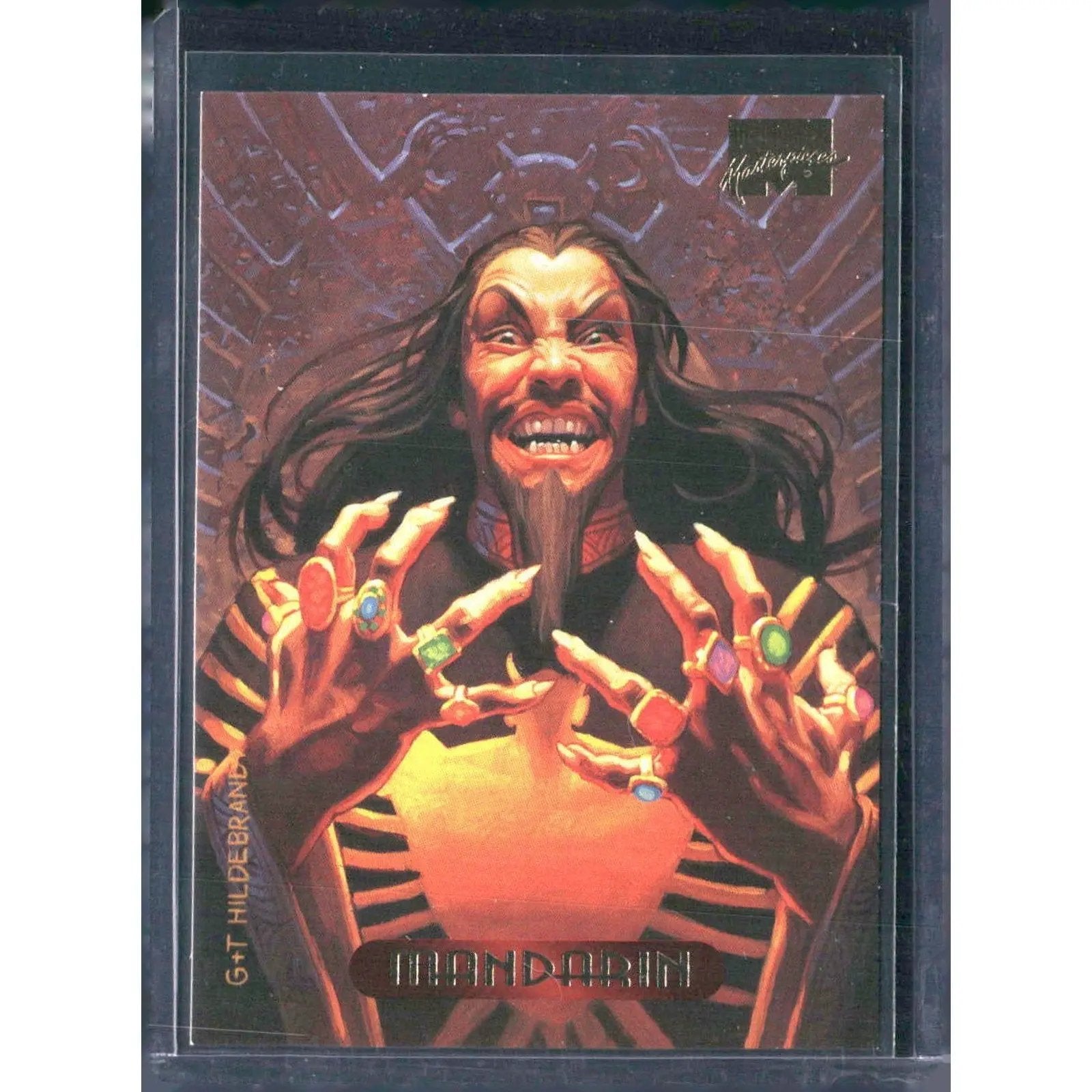 1994 Fleer Marvel Masterpieces Hildebrandt Brothers #71 Mandarin - MOD Shop LLC