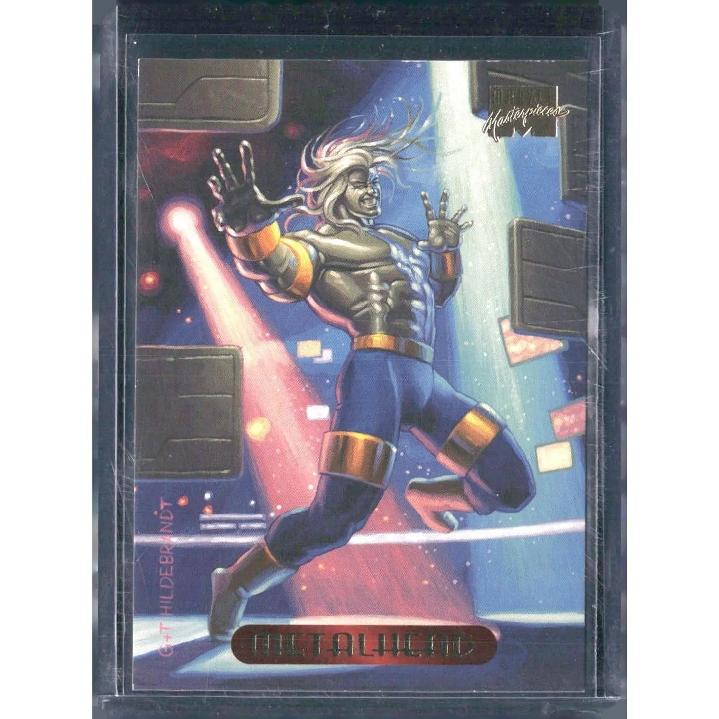 1994 Fleer Marvel Masterpieces Hildebrandt Brothers #75 Metalhead - MOD Shop LLC