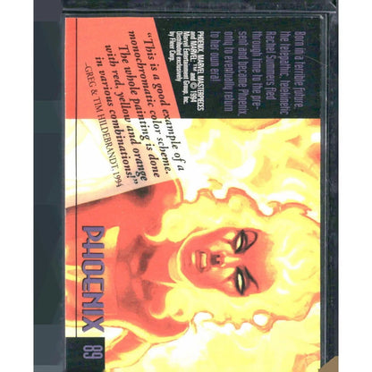 1994 Fleer Marvel Masterpieces Hildebrandt Brothers #89 Phoenix - MOD Shop LLC