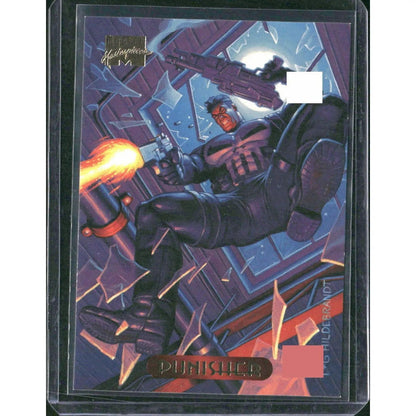 1994 Fleer Marvel Masterpieces Hildebrandt Brothers #94 Punisher - MOD Shop LLC
