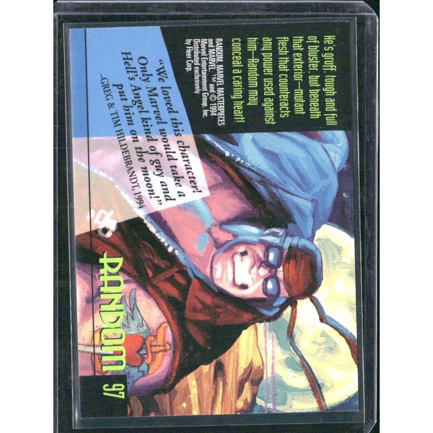 1994 Fleer Marvel Masterpieces Hildebrandt Brothers #97 Random - MOD Shop LLC