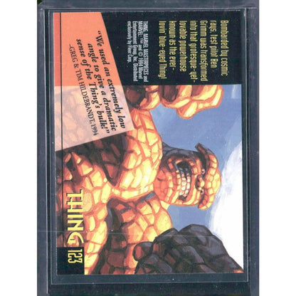 1994 Fleer Marvel Masterpieces Hildebrandt Brothers #NNO Thing - MOD Shop LLC