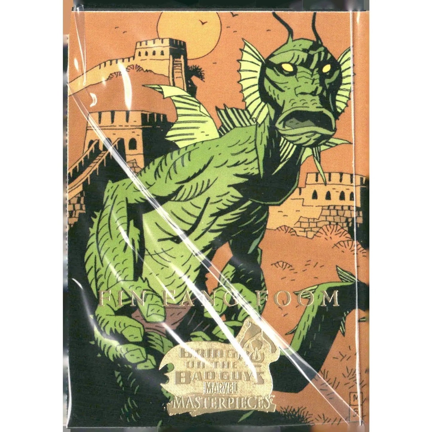 2008 Upper Deck Marvel Masterpieces 3 #14 Fin Fang Foom - MOD Shop LLC