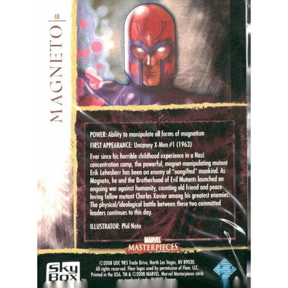 2008 Upper Deck Marvel Masterpieces 3 #24 Magneto - MOD Shop LLC
