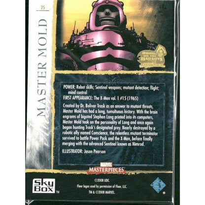 2008 Upper Deck Marvel Masterpieces 3 #25 Master Mold - MOD Shop LLC