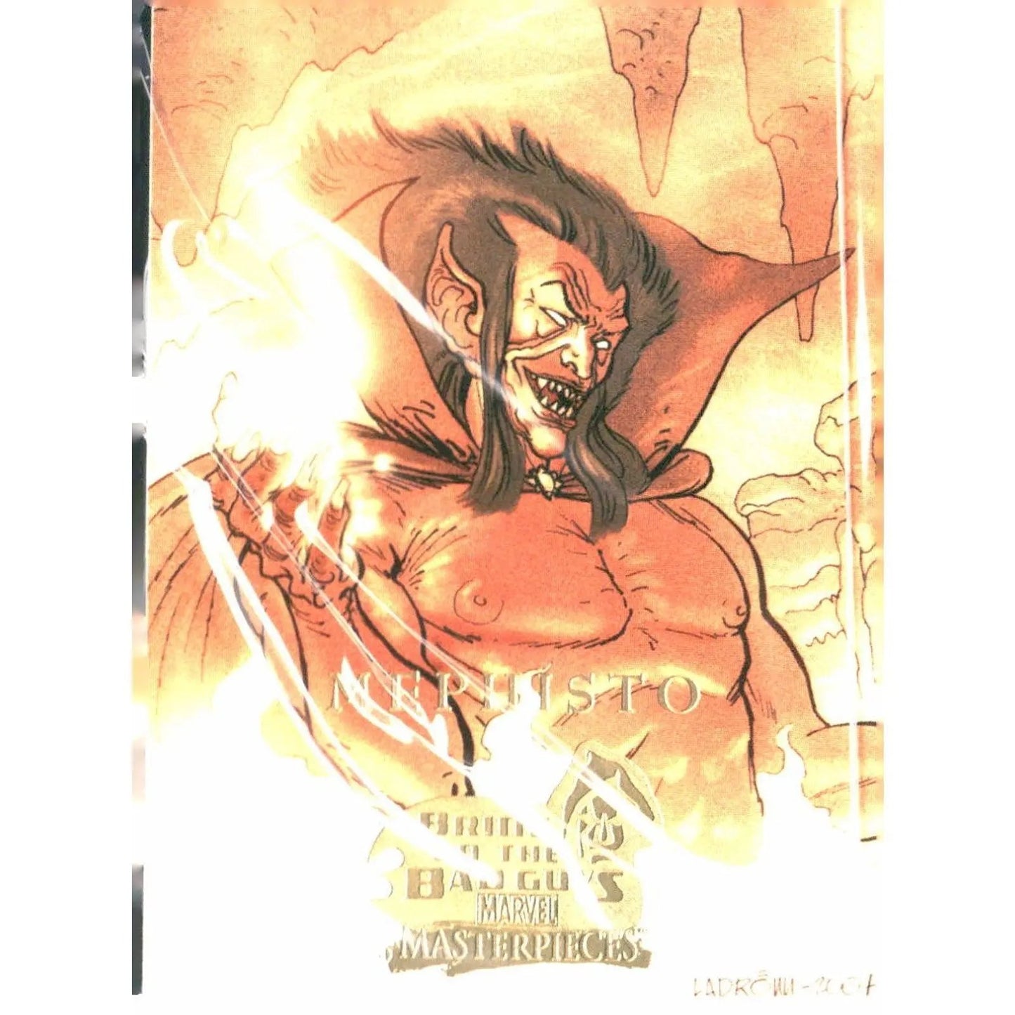 2008 Upper Deck Marvel Masterpieces 3 #27 Mephisto - MOD Shop LLC