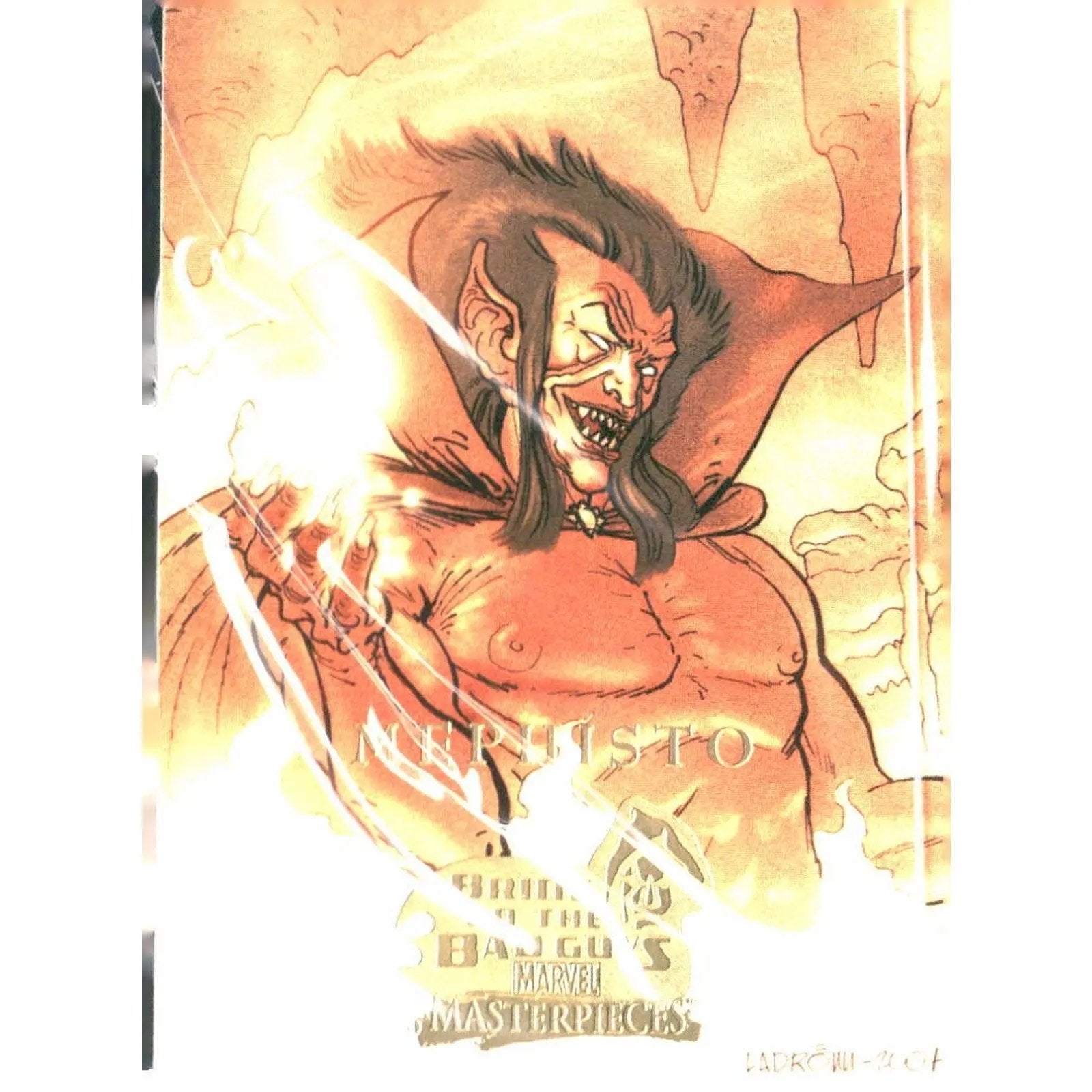 2008 Upper Deck Marvel Masterpieces 3 #27 Mephisto - MOD Shop LLC