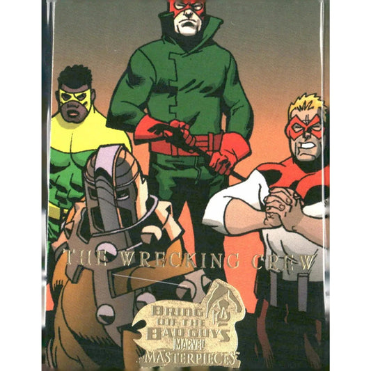 2008 Upper Deck Marvel Masterpieces 3 #45 The Wrecking Crew - MOD Shop LLC