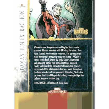 2008 Upper Deck Marvel Masterpieces 3 #46 Adamantium Extraction - MOD Shop LLC