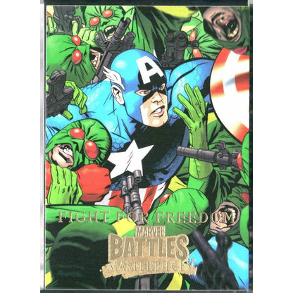 2008 Upper Deck Marvel Masterpieces 3 #56 Fight for Freedom - MOD Shop LLC