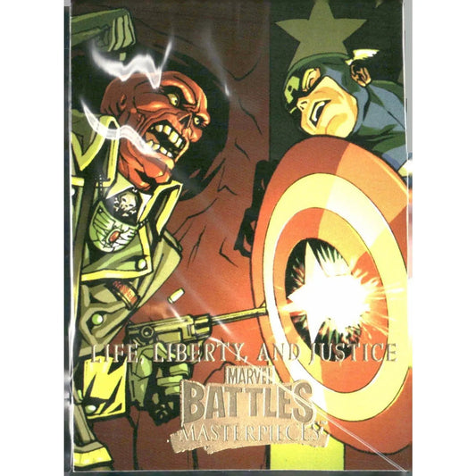 2008 Upper Deck Marvel Masterpieces 3 #59 Life, Liberty, and Justice - MOD Shop LLC
