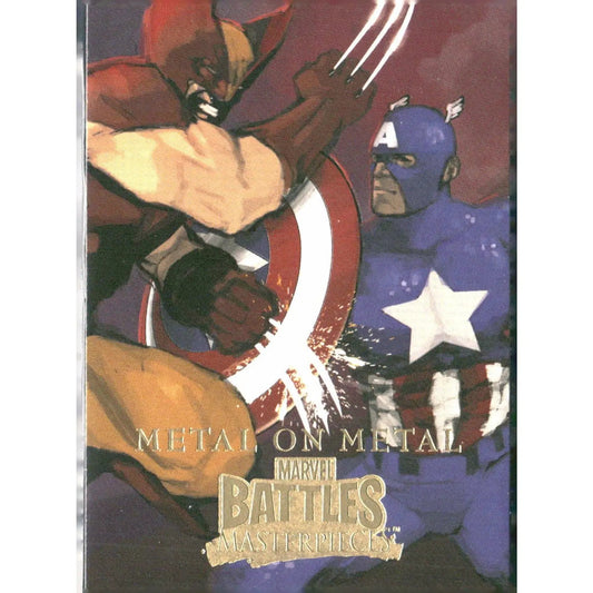 2008 Upper Deck Marvel Masterpieces 3 #62 Metal on Metal - MOD Shop LLC