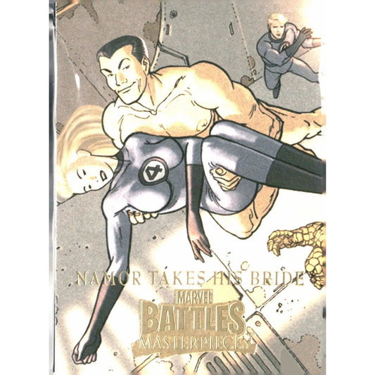 2008 Upper Deck Marvel Masterpieces 3 #63 Namor Takes His Bride - MOD Shop LLC