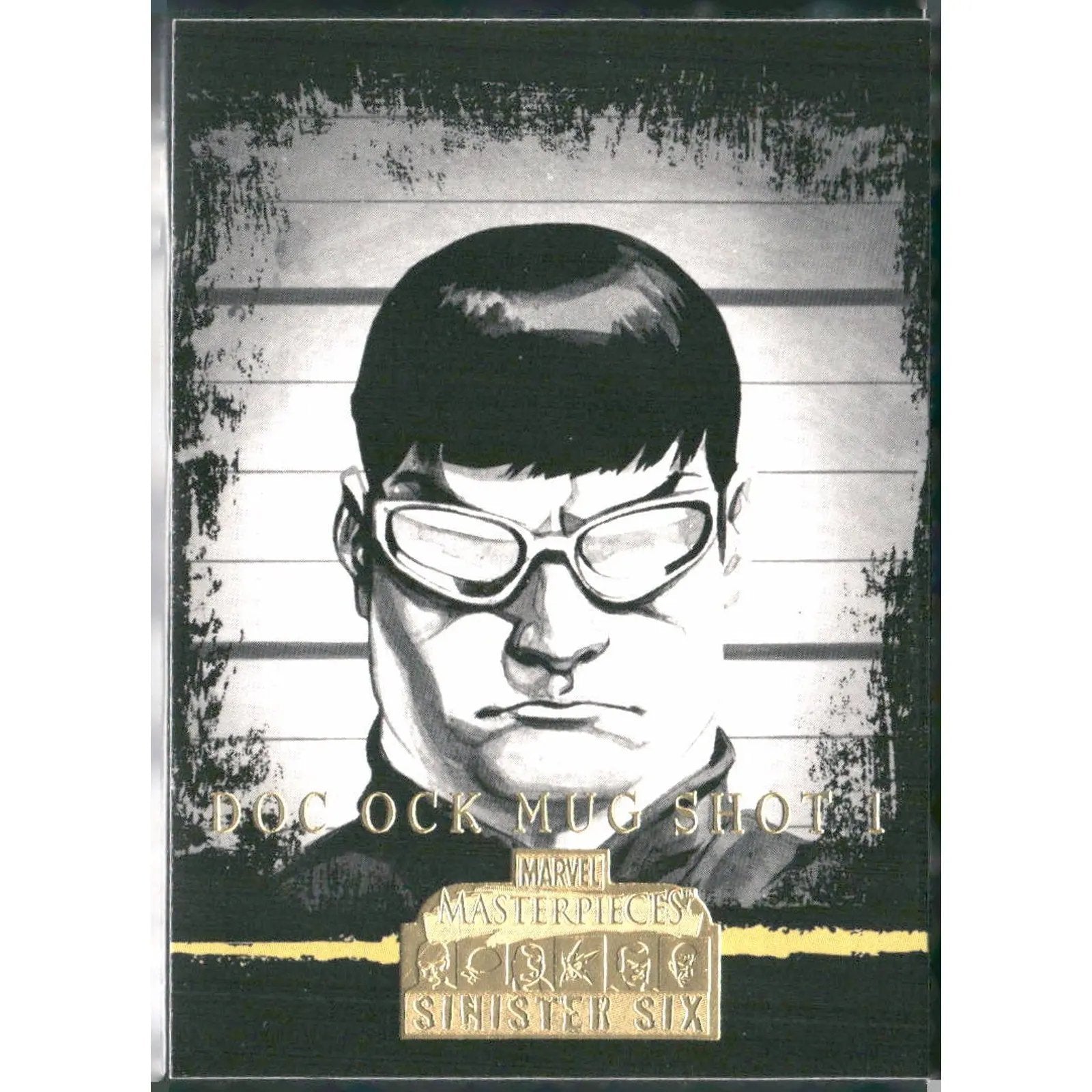 2008 Upper Deck Marvel Masterpieces 3 #74 Doc Ock Mug Shot 1 - MOD Shop LLC