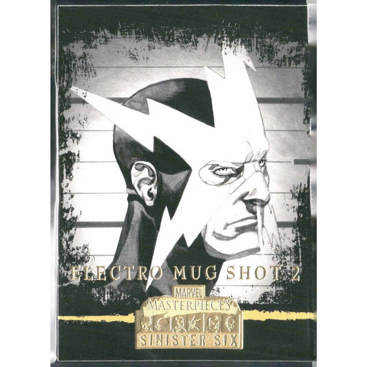 2008 Upper Deck Marvel Masterpieces 3 #78 Electro Mug Shot 2 - MOD Shop LLC
