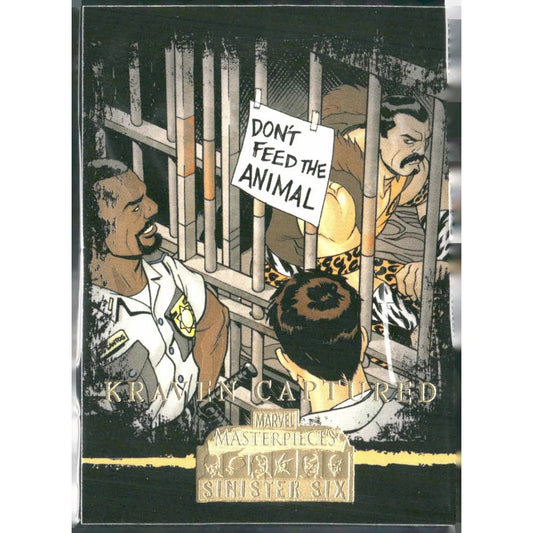 2008 Upper Deck Marvel Masterpieces 3 #79 Kraven Captured - MOD Shop LLC